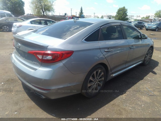 Photo 3 VIN: 5NPE34AF4FH103456 - HYUNDAI SONATA 