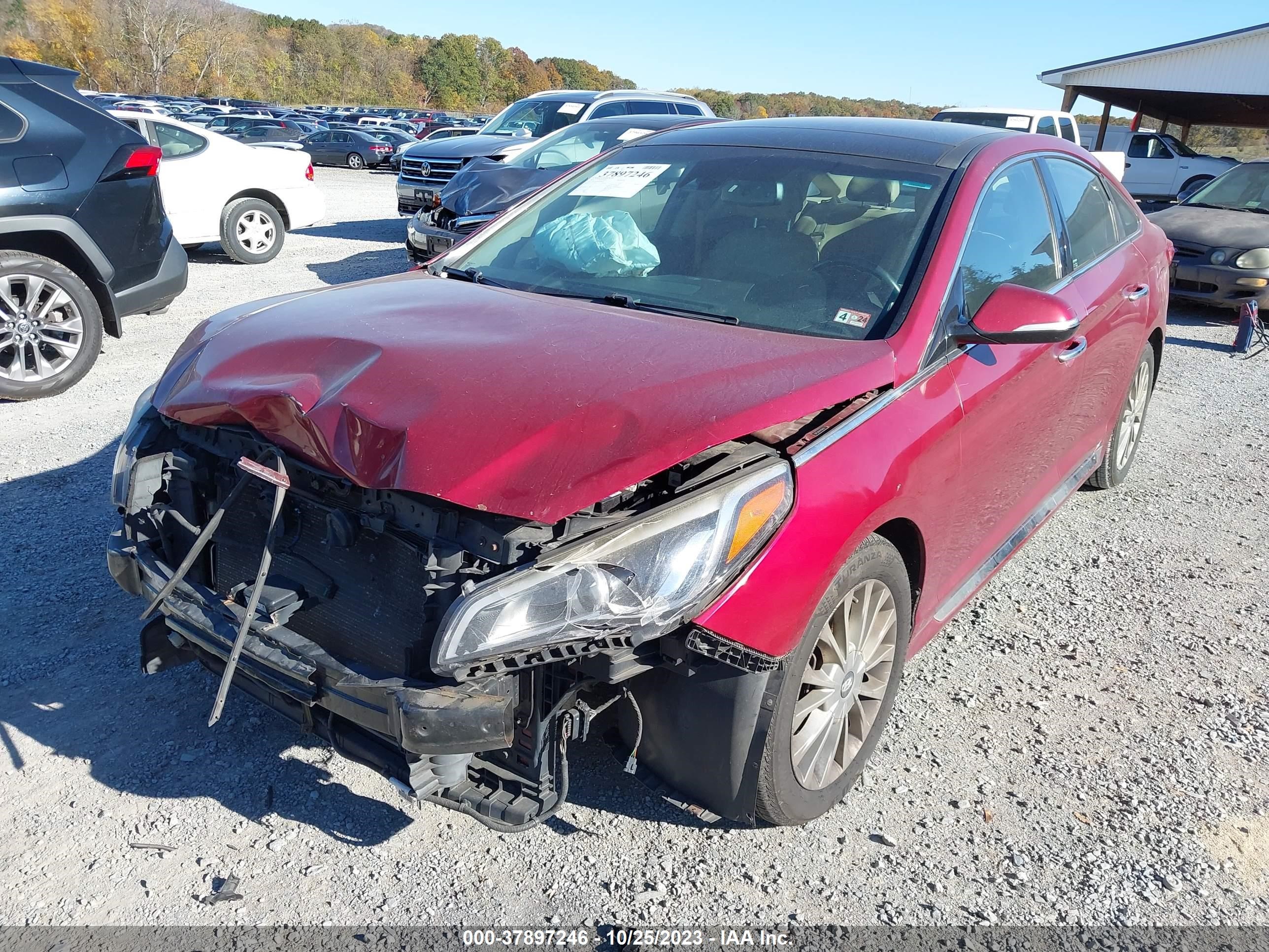 Photo 5 VIN: 5NPE34AF4FH106695 - HYUNDAI SONATA 