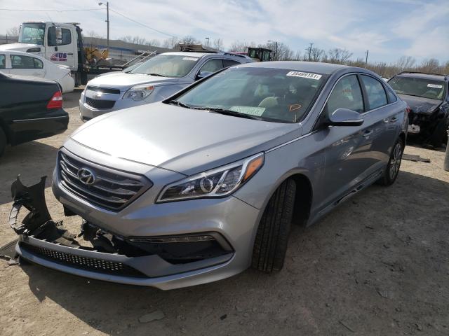 Photo 1 VIN: 5NPE34AF4FH108298 - HYUNDAI SONATA SPO 