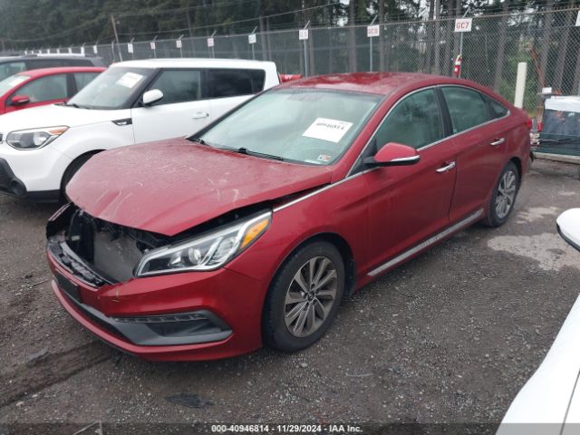 Photo 1 VIN: 5NPE34AF4FH110911 - HYUNDAI SONATA 