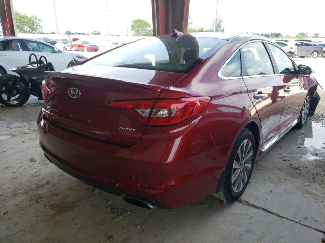 Photo 3 VIN: 5NPE34AF4FH112142 - HYUNDAI SONATA SPO 