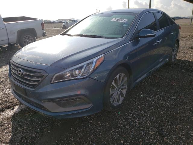 Photo 1 VIN: 5NPE34AF4FH115994 - HYUNDAI SONATA SPO 