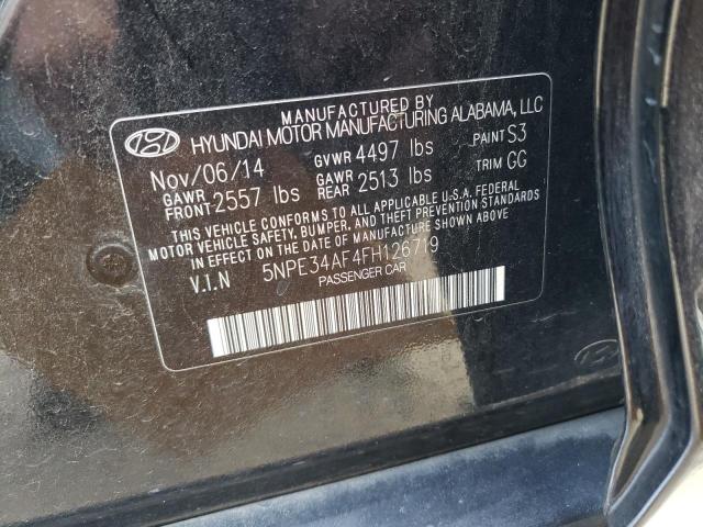 Photo 11 VIN: 5NPE34AF4FH126719 - HYUNDAI SONATA 