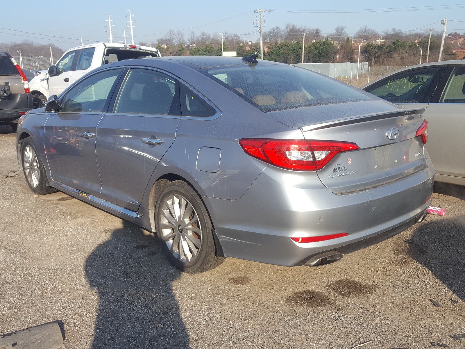 Photo 2 VIN: 5NPE34AF4FH130690 - HYUNDAI SONATA SPO 