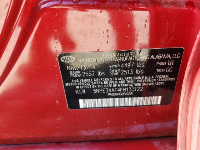 Photo 11 VIN: 5NPE34AF4FH133122 - HYUNDAI SONATA 