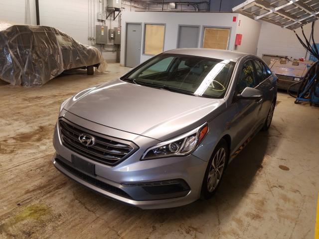 Photo 1 VIN: 5NPE34AF4FH140104 - HYUNDAI SONATA SPO 