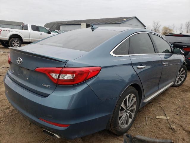 Photo 3 VIN: 5NPE34AF4FH142919 - HYUNDAI SONATA SPO 