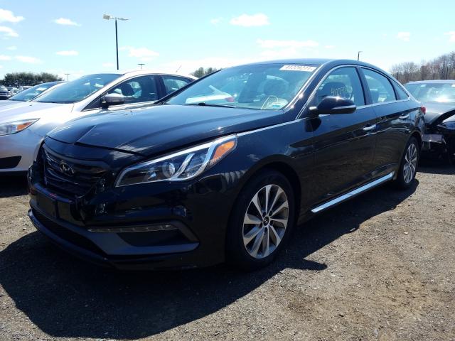 Photo 1 VIN: 5NPE34AF4FH145044 - HYUNDAI SONATA SPO 