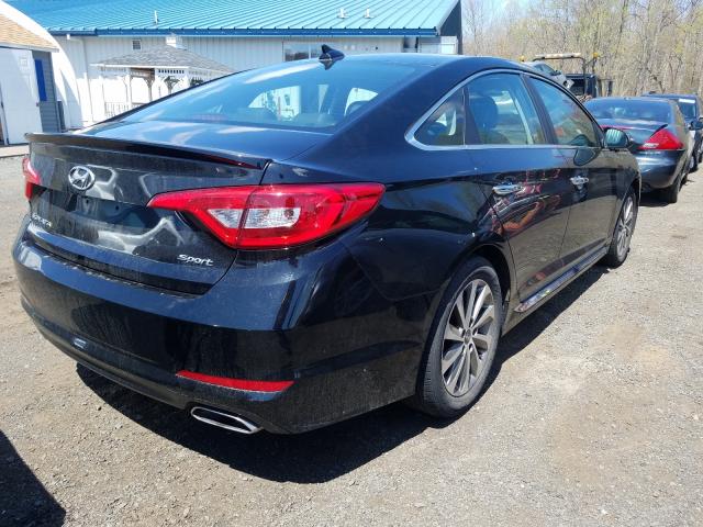 Photo 3 VIN: 5NPE34AF4FH145044 - HYUNDAI SONATA SPO 