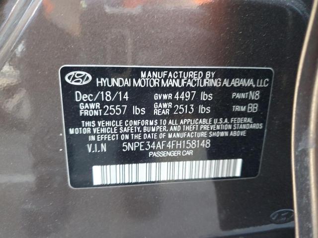 Photo 11 VIN: 5NPE34AF4FH158148 - HYUNDAI SONATA SPO 