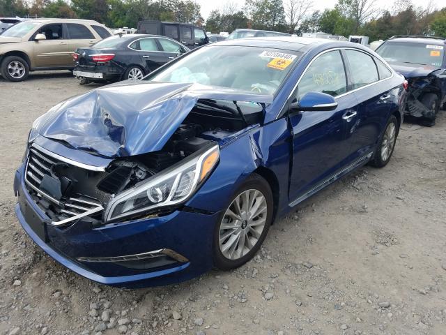 Photo 1 VIN: 5NPE34AF4FH168274 - HYUNDAI SONATA SPO 