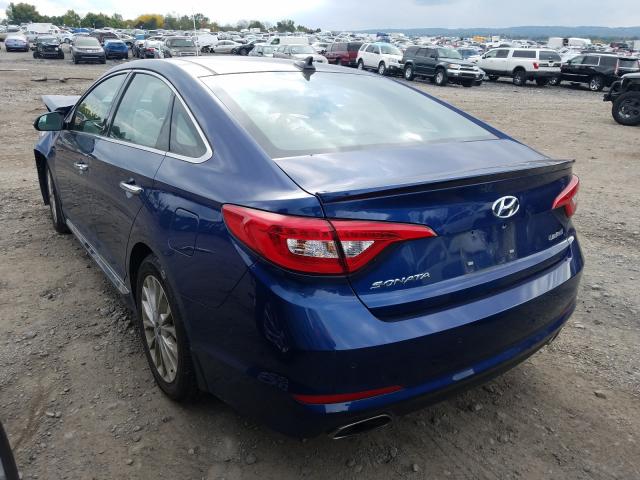 Photo 2 VIN: 5NPE34AF4FH168274 - HYUNDAI SONATA SPO 