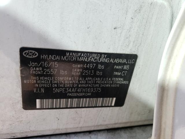 Photo 9 VIN: 5NPE34AF4FH169375 - HYUNDAI SONATA SPO 