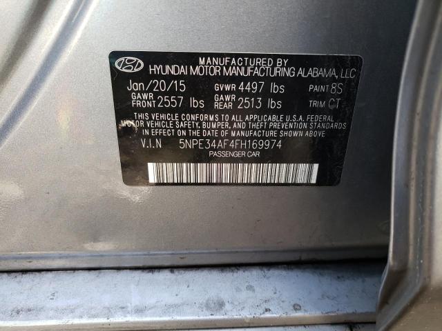 Photo 11 VIN: 5NPE34AF4FH169974 - HYUNDAI SONATA SPO 