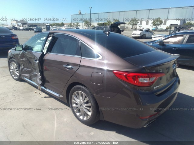 Photo 2 VIN: 5NPE34AF4FH177184 - HYUNDAI SONATA 