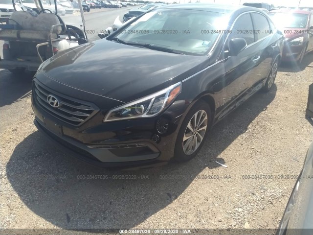 Photo 1 VIN: 5NPE34AF4FH180182 - HYUNDAI SONATA 