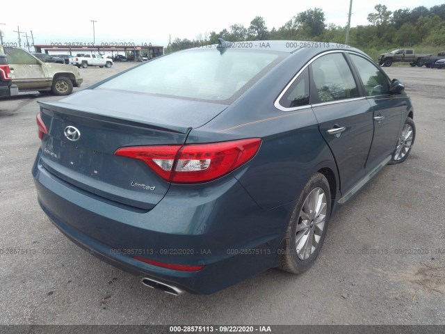 Photo 3 VIN: 5NPE34AF4FH181400 - HYUNDAI SONATA 