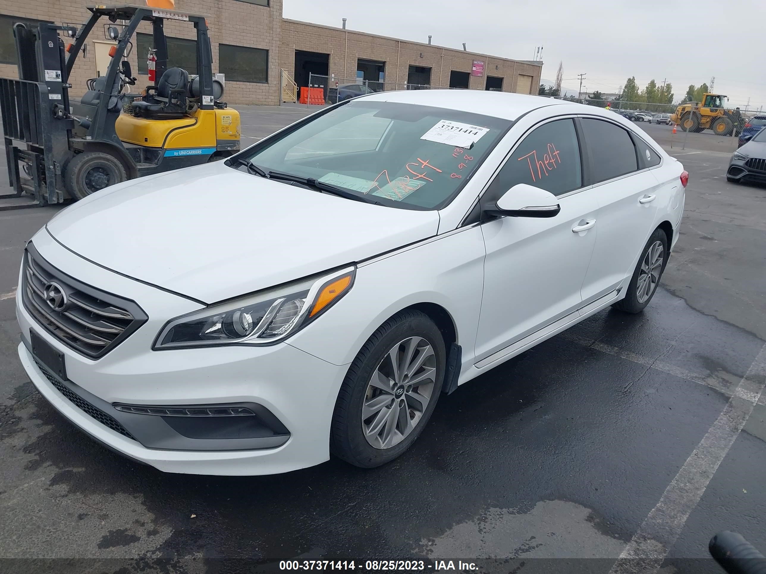 Photo 1 VIN: 5NPE34AF4FH191442 - HYUNDAI SONATA 