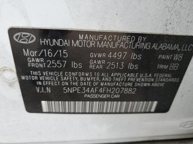 Photo 11 VIN: 5NPE34AF4FH207882 - HYUNDAI SONATA SPO 