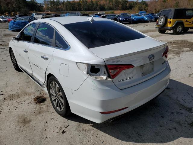 Photo 2 VIN: 5NPE34AF4FH212712 - HYUNDAI SONATA SPO 