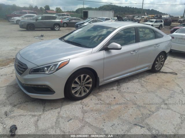 Photo 1 VIN: 5NPE34AF4FH216243 - HYUNDAI SONATA 