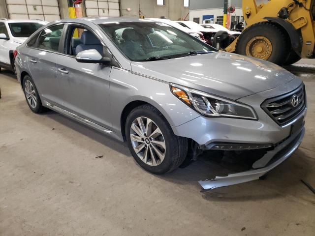 Photo 3 VIN: 5NPE34AF4FH227792 - HYUNDAI SONATA SPO 