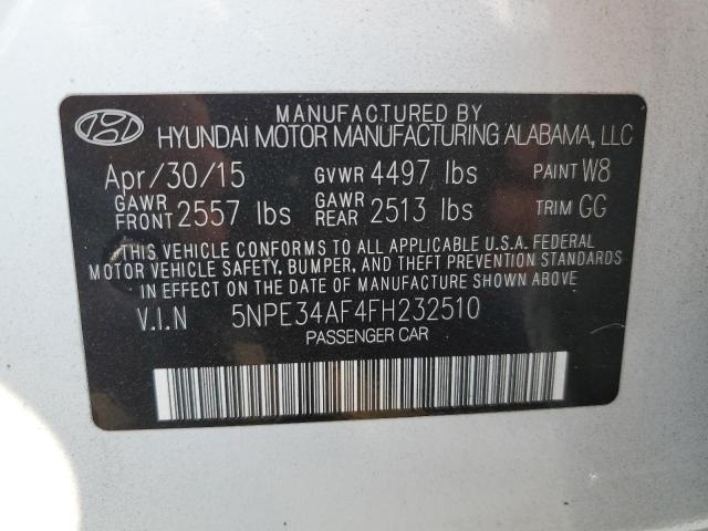 Photo 11 VIN: 5NPE34AF4FH232510 - HYUNDAI SONATA 