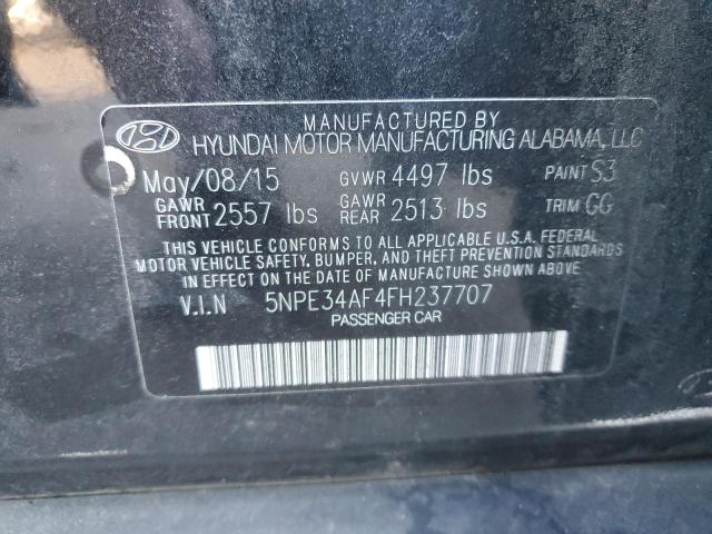 Photo 11 VIN: 5NPE34AF4FH237707 - HYUNDAI SONATA SPO 