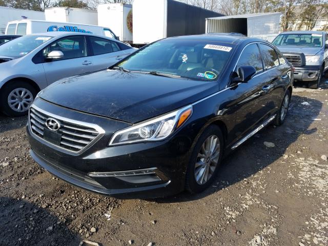 Photo 1 VIN: 5NPE34AF4FH252157 - HYUNDAI SONATA SPO 