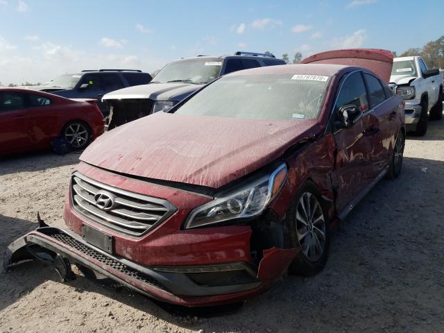 Photo 1 VIN: 5NPE34AF4FH252983 - HYUNDAI SONATA SPO 