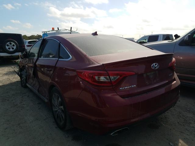 Photo 2 VIN: 5NPE34AF4FH252983 - HYUNDAI SONATA SPO 