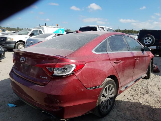 Photo 3 VIN: 5NPE34AF4FH252983 - HYUNDAI SONATA SPO 