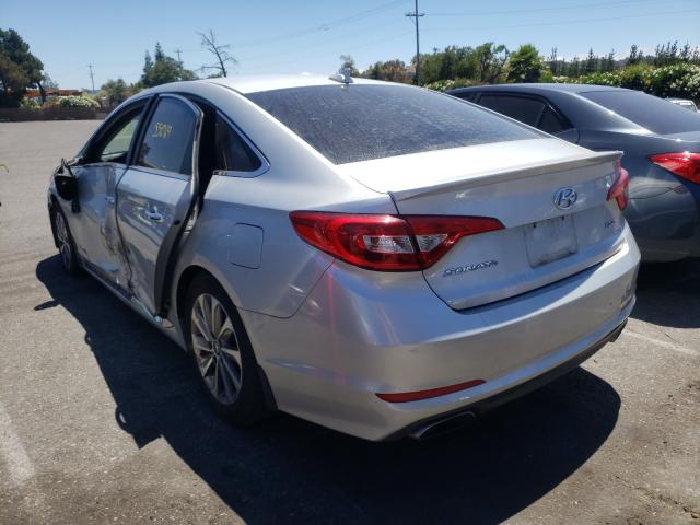 Photo 2 VIN: 5NPE34AF4FH258640 - HYUNDAI SONATA 