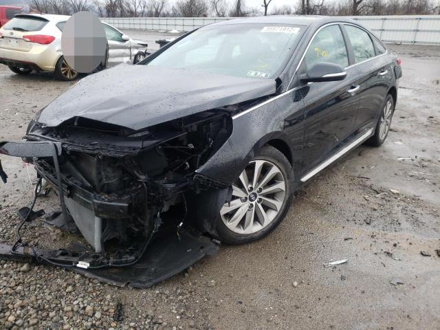 Photo 1 VIN: 5NPE34AF4GH262110 - HYUNDAI SONATA SPO 