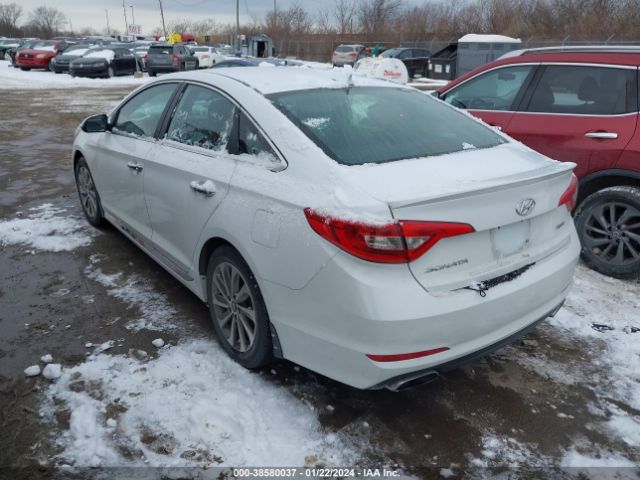 Photo 2 VIN: 5NPE34AF4GH262771 - HYUNDAI SONATA 