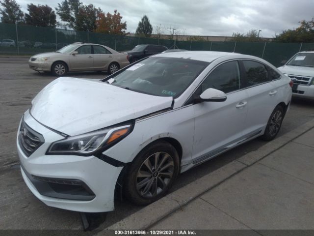 Photo 1 VIN: 5NPE34AF4GH264486 - HYUNDAI SONATA 