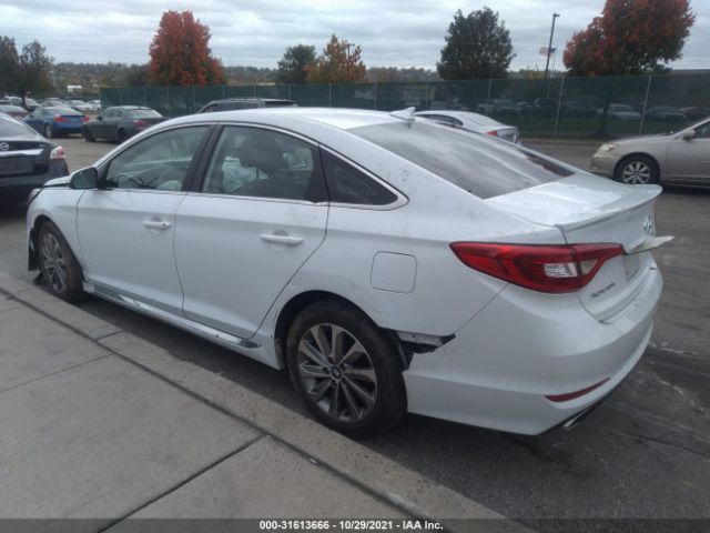 Photo 2 VIN: 5NPE34AF4GH264486 - HYUNDAI SONATA 