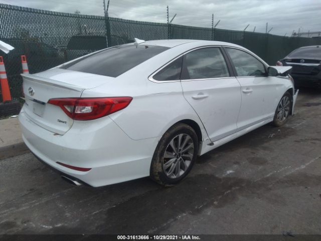 Photo 3 VIN: 5NPE34AF4GH264486 - HYUNDAI SONATA 