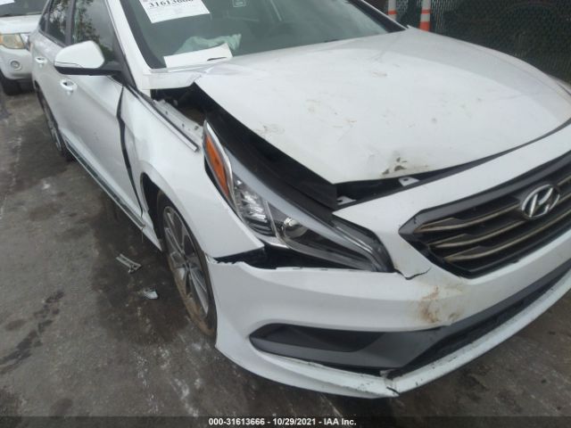 Photo 5 VIN: 5NPE34AF4GH264486 - HYUNDAI SONATA 