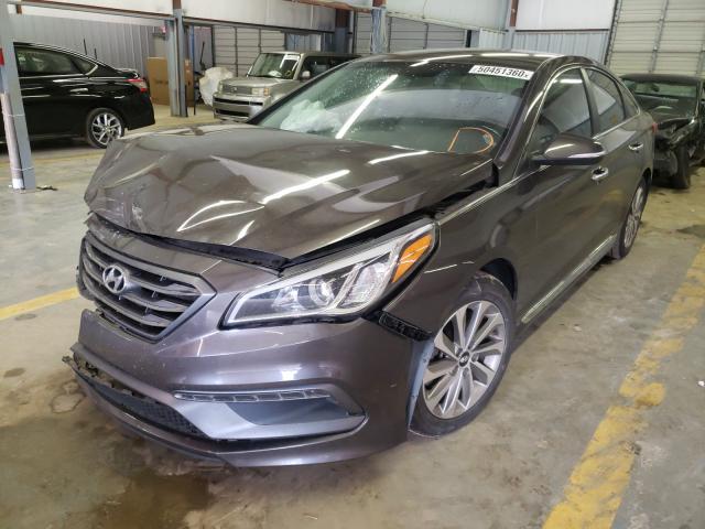 Photo 1 VIN: 5NPE34AF4GH269347 - HYUNDAI SONATA SPO 