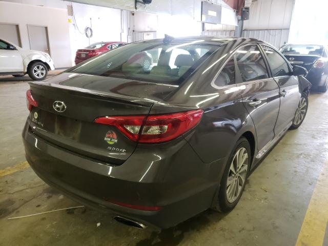 Photo 3 VIN: 5NPE34AF4GH269347 - HYUNDAI SONATA SPO 