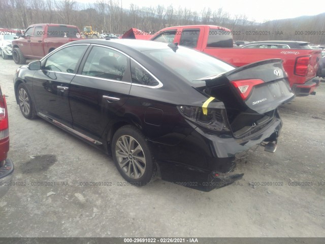 Photo 2 VIN: 5NPE34AF4GH270501 - HYUNDAI SONATA 