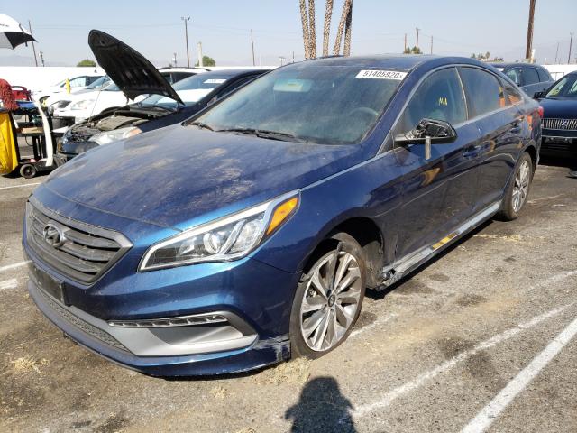 Photo 1 VIN: 5NPE34AF4GH276315 - HYUNDAI SONATA 