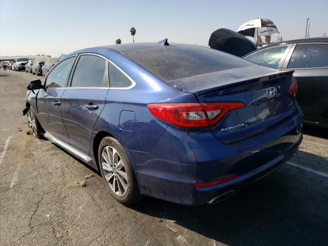 Photo 2 VIN: 5NPE34AF4GH276315 - HYUNDAI SONATA 