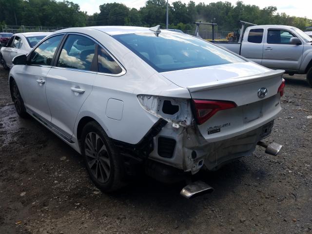 Photo 2 VIN: 5NPE34AF4GH277092 - HYUNDAI SONATA 