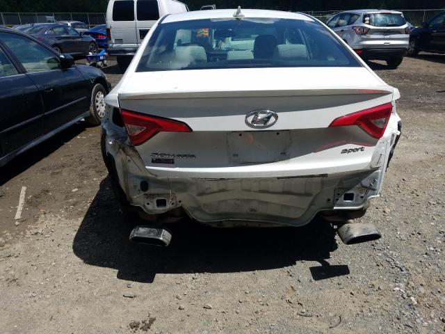 Photo 8 VIN: 5NPE34AF4GH277092 - HYUNDAI SONATA 