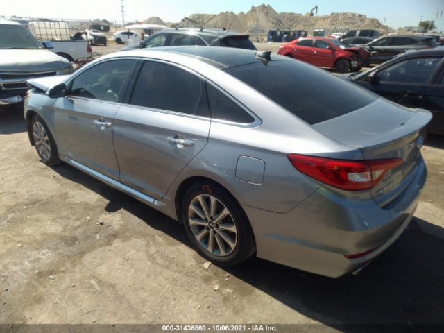 Photo 2 VIN: 5NPE34AF4GH280459 - HYUNDAI SONATA 