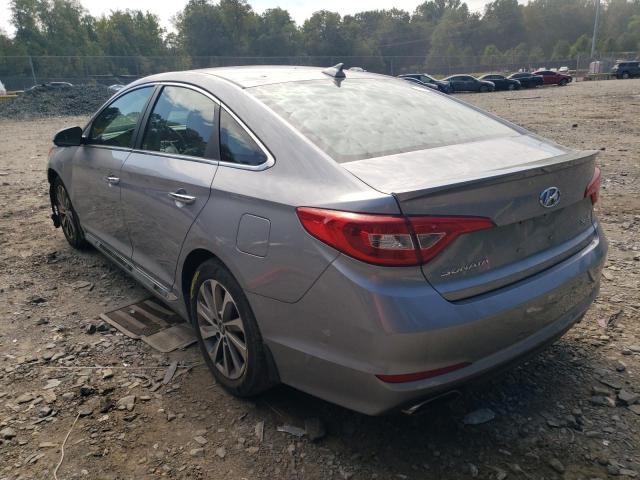 Photo 1 VIN: 5NPE34AF4GH285130 - HYUNDAI SONATA SPO 