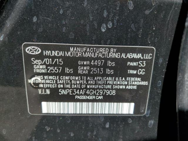 Photo 11 VIN: 5NPE34AF4GH297908 - HYUNDAI SONATA 