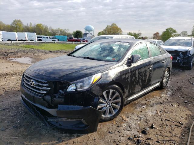 Photo 1 VIN: 5NPE34AF4GH312911 - HYUNDAI SONATA SPO 